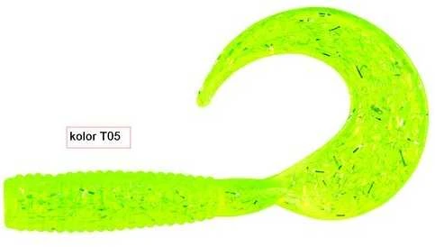 Guminukai žvejybai Robinson Classic Twist 3 cm, 5 vnt.