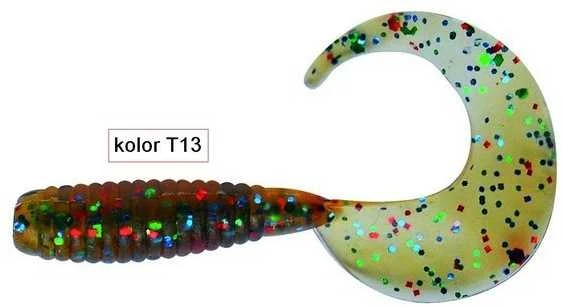 Guminukai žvejybai Robinson Classic Twist 5cm 5vnt.