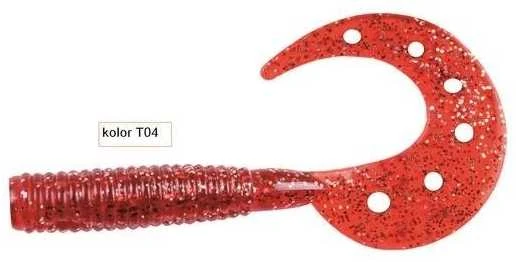 Guminukai žvejybai Robinson Holytail Twist 5,5cm 4vnt.