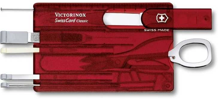 Šveicarija Kortelė Victorinox SwissCard Classic
