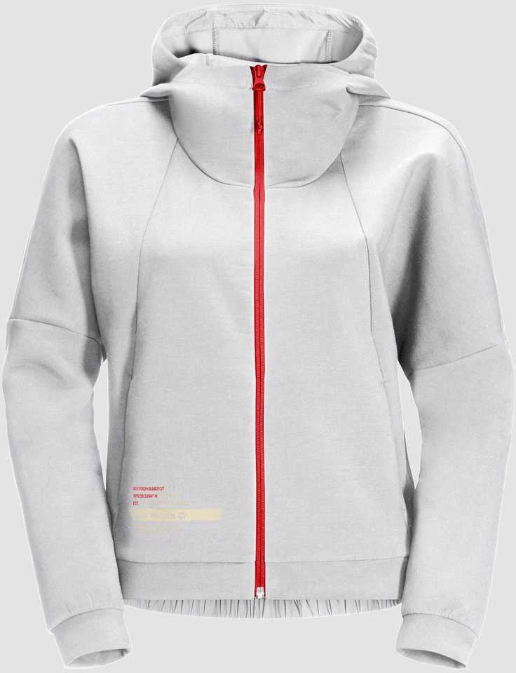 JackWolfskin Džemperis moterims Jack Wolfskin STARBOARD baltas