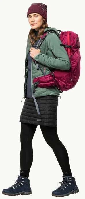 JackWolfskin Jack Wolfskin sijonas Iceguard Skirt | tamsiai pilkas