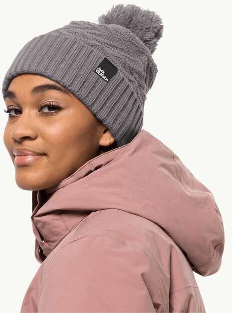 JackWolfskin Kepurė Jack Wolfskin Lorelei Beanie | pilka