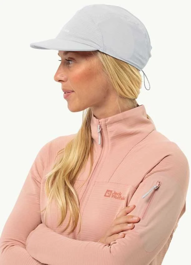 JackWolfskin Kepurė Jack Wolfskin Prelight Chill| cool pilkas