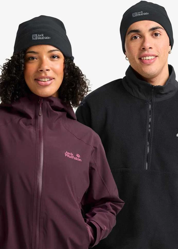 JackWolfskin Kepurė Jack Wolfskin Real Stuff Beanie | oranžinė