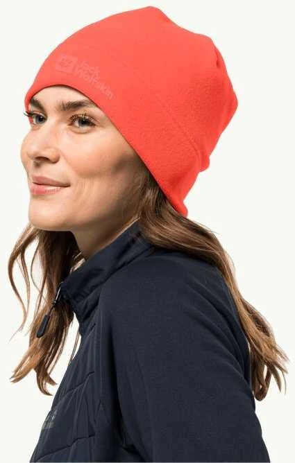 JackWolfskin Kepurė Jack Wolfskin Real Stuff Beanie | oranžinė