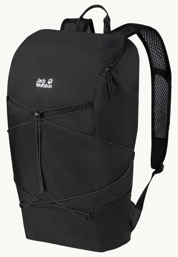 JackWolfskin Kuprinė Jack Wolfskin ULTRALIGHT PACK | juodas