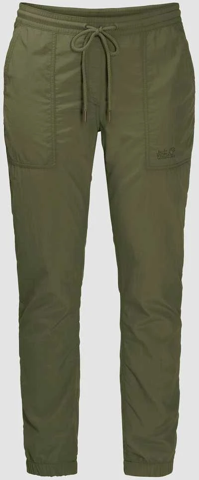 JackWolfskin Laisvalaikio kelnės moterims Jack Wolfskin MOJAVE žalios