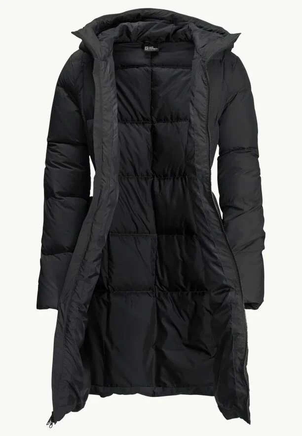 JackWolfskin Moteriška Jack Wolfskin striukė Frozen Lake Coat | juodas
