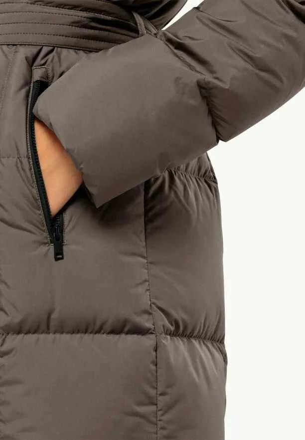 JackWolfskin Moteriška Jack Wolfskin striukė Frozen Lake Coat | cold coffee