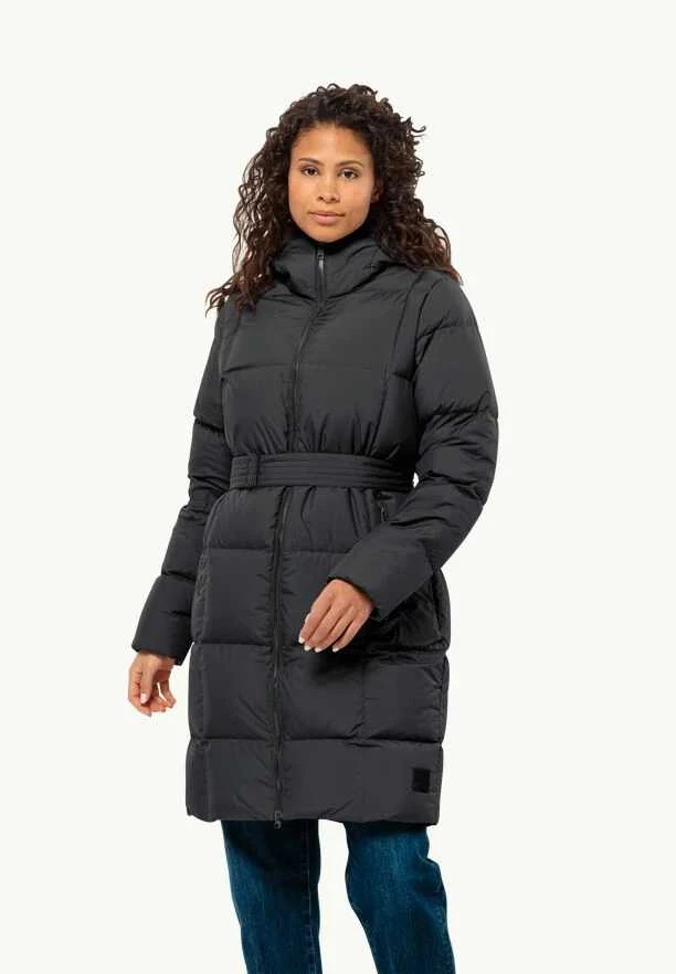 JackWolfskin Moteriška Jack Wolfskin striukė Frozen Lake Coat | juodas