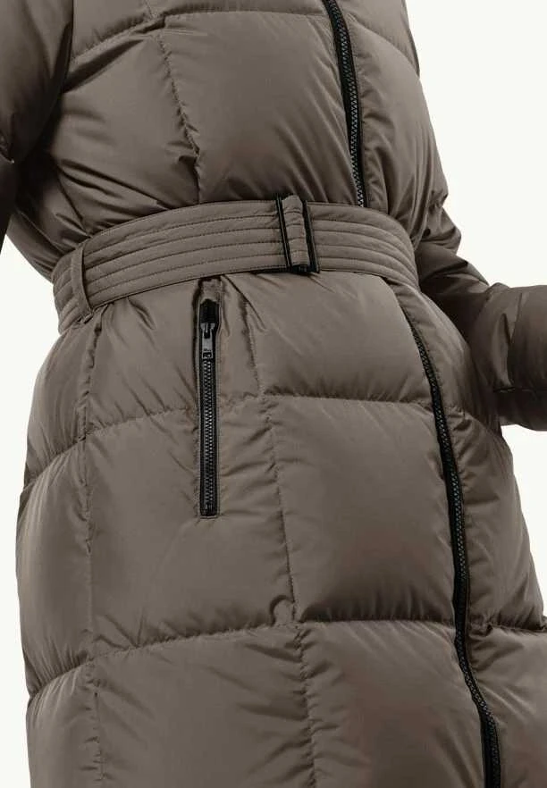 JackWolfskin Moteriška Jack Wolfskin striukė Frozen Lake Coat | cold coffee
