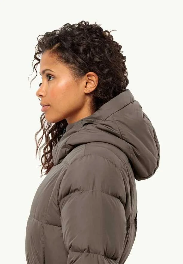 JackWolfskin Moteriška Jack Wolfskin striukė Frozen Lake Coat | cold coffee