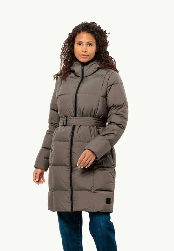 JackWolfskin Moteriška Jack Wolfskin striukė Frozen Lake Coat | cold coffee