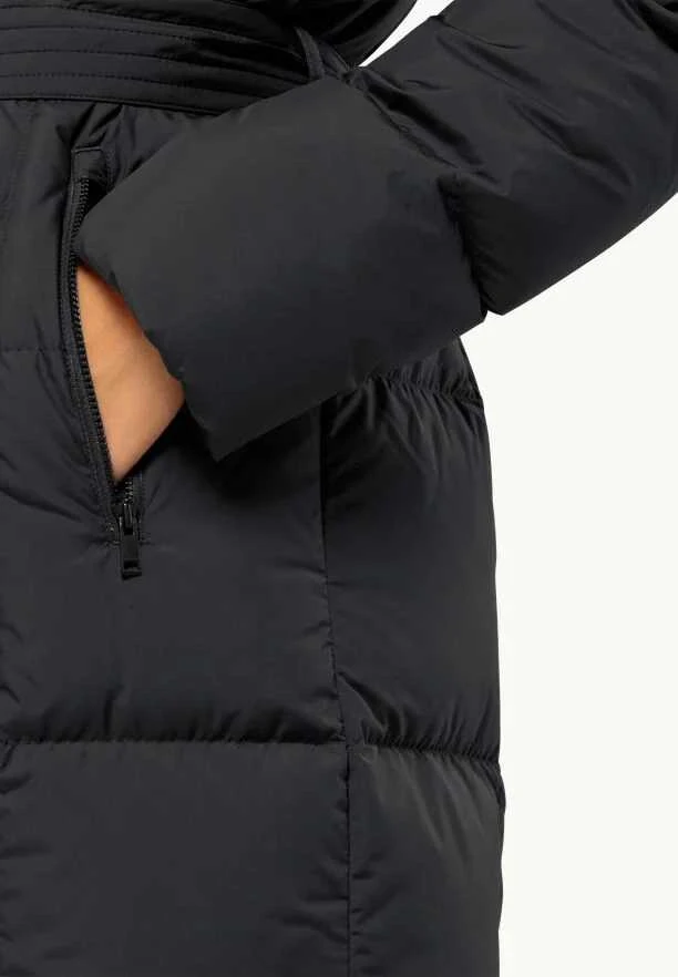 JackWolfskin Moteriška Jack Wolfskin striukė Frozen Lake Coat | juodas