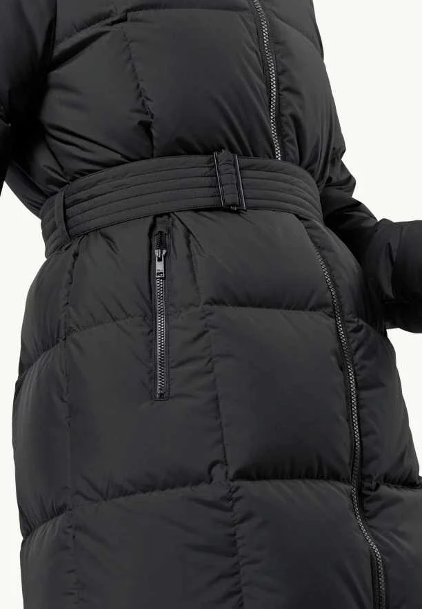 JackWolfskin Moteriška Jack Wolfskin striukė Frozen Lake Coat | juodas