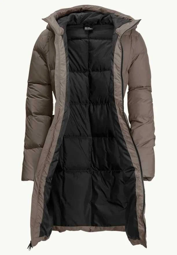 JackWolfskin Moteriška Jack Wolfskin striukė Frozen Lake Coat | cold coffee