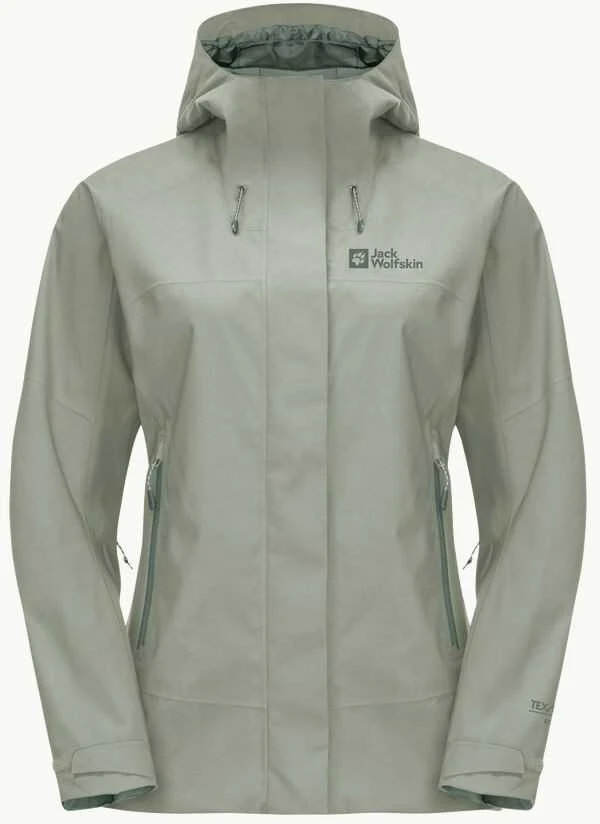 JackWolfskin Moteriška striukė Jack Wolfskin Kammweg, 2 L | mint leaf