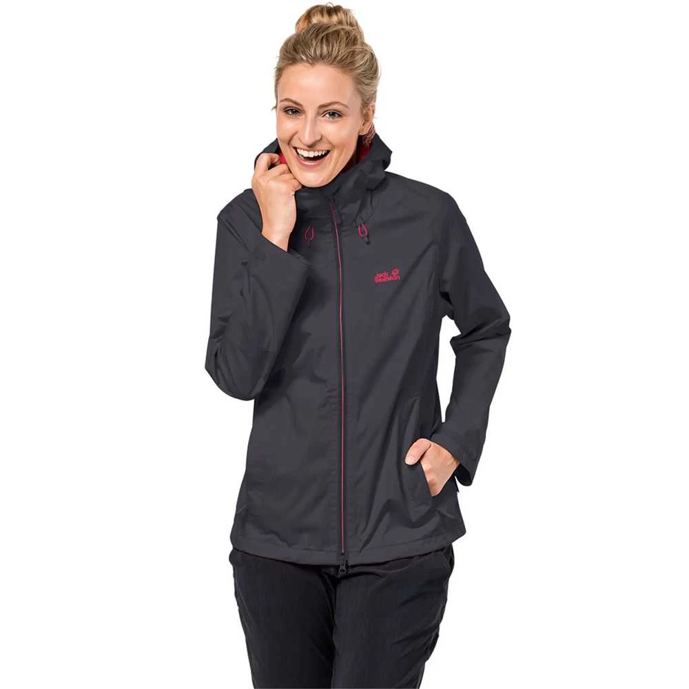 JackWolfskin Moteriška striukė Jack Wolfskin ARROYO | tamsiai pilka