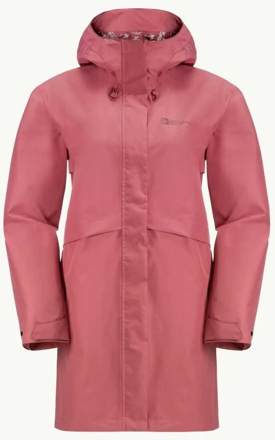 JackWolfskin Moteriškas lietpaltis Jack Wolfskin Cape West | soft pink