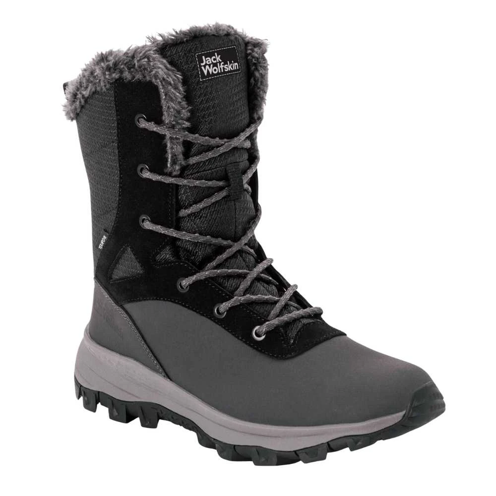 JackWolfskin Moteriški neperšlampami žieminiai batai Jack Wolfskin Everquest Texapore Snow High | phantom/juodas