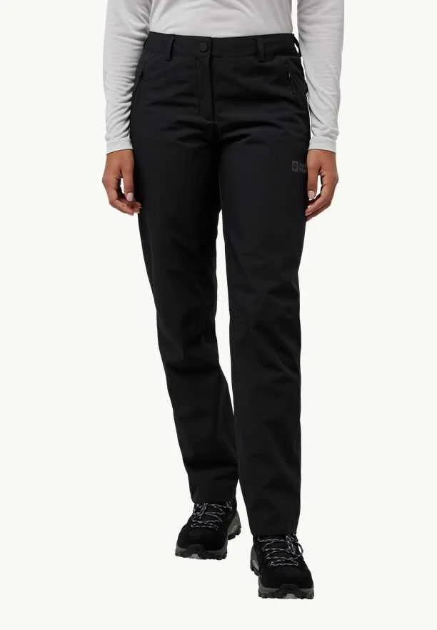 JackWolfskin Moteriškos kelnės Jack Wolfskin PARANA | Juodas