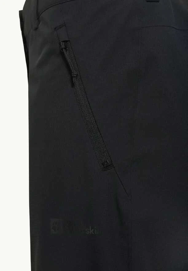 JackWolfskin Moteriškos kelnės Jack Wolfskin PARANA | Juodas