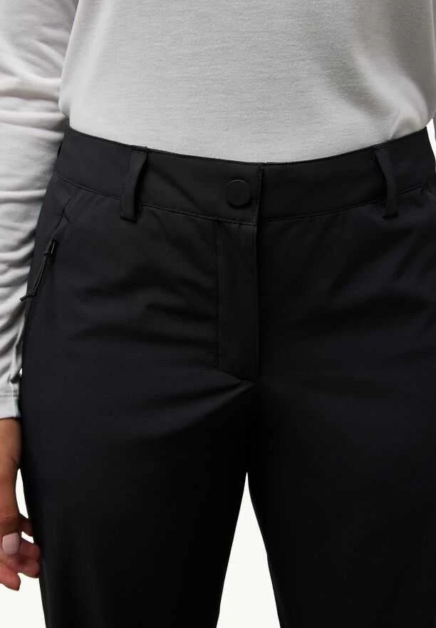 JackWolfskin Moteriškos kelnės Jack Wolfskin PARANA | Juodas