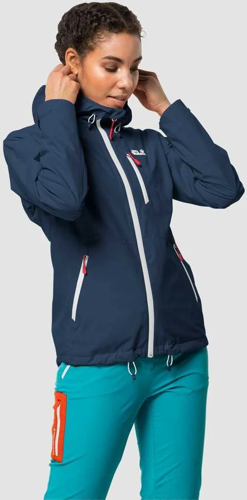 JackWolfskin Vasarinė striukė moterims Jack Wolfskin EAGLE PEAK JACKET W