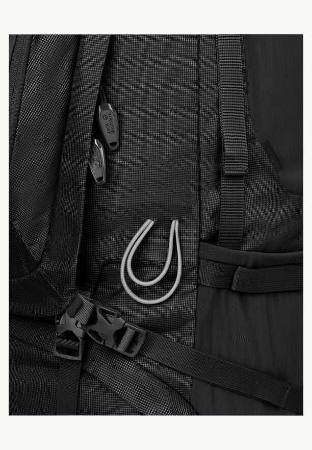 JackWolfskin Vyriška kuprinė DENALI 65+10 L | juodas