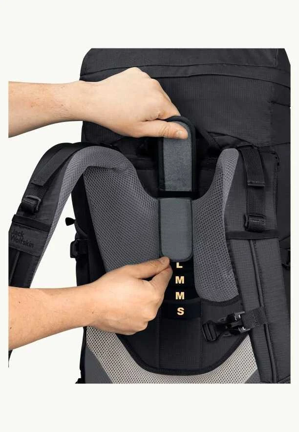JackWolfskin Vyriška kuprinė Jack Wolfskin Highland Trail 55+5 L | Phantom