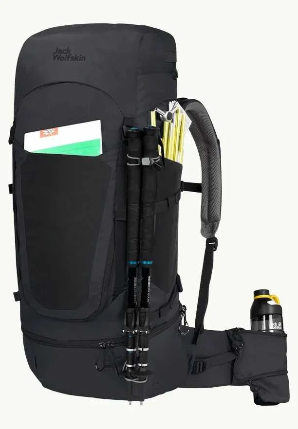 JackWolfskin Vyriška kuprinė Jack Wolfskin Highland Trail 55+5 L | Phantom