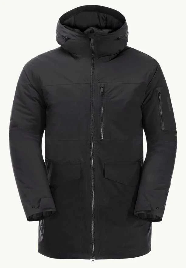 JackWolfskin Vyriška parka Jack Wolfskin Koenigsbau | juoda