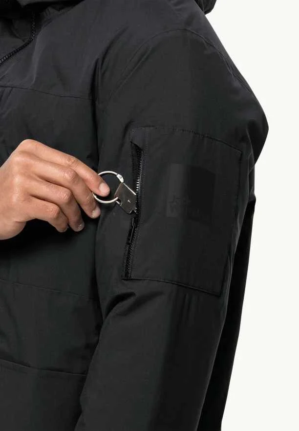 JackWolfskin Vyriška parka Jack Wolfskin Koenigsbau | juoda