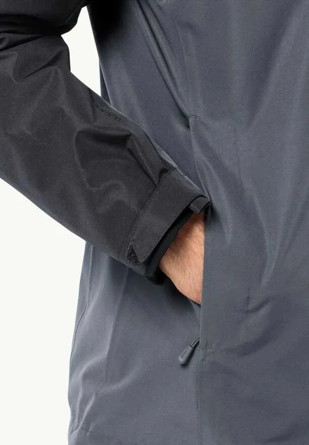 JackWolfskin Vyriška striukė Jack Wolfskin TAUBENBERG 3in1 | phantom