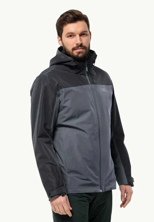 JackWolfskin Vyriška striukė Jack Wolfskin TAUBENBERG 3in1 | phantom