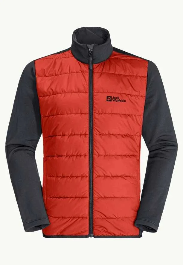 JackWolfskin Vyriška striukė Jack Wolfskin GLAABACH 3in1 | strong red