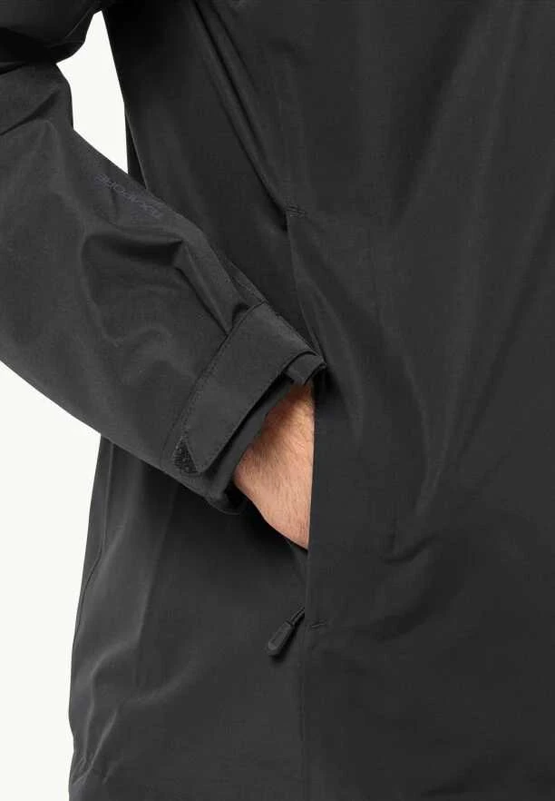 JackWolfskin Vyriška striukė Jack Wolfskin TAUBENBERG 3in1 | juoda