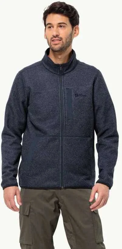 JackWolfskin Vyriškas Jack Wolfskin džemperis Tannenspur | tamsiai mėlynas