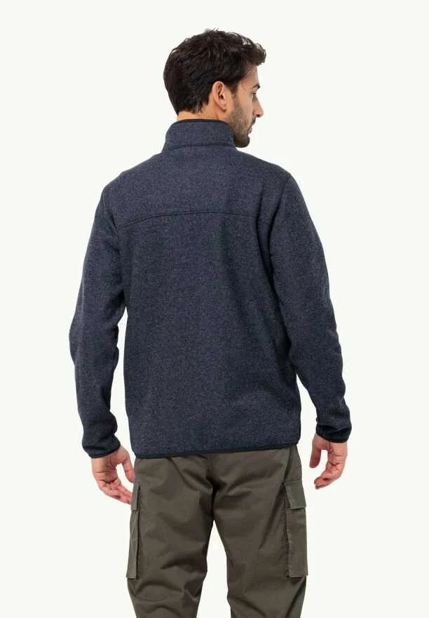 JackWolfskin Vyriškas Jack Wolfskin džemperis Tannenspur | tamsiai mėlynas