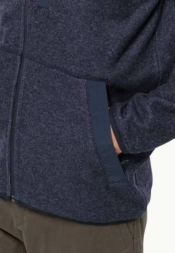 JackWolfskin Vyriškas Jack Wolfskin džemperis Tannenspur | tamsiai mėlynas