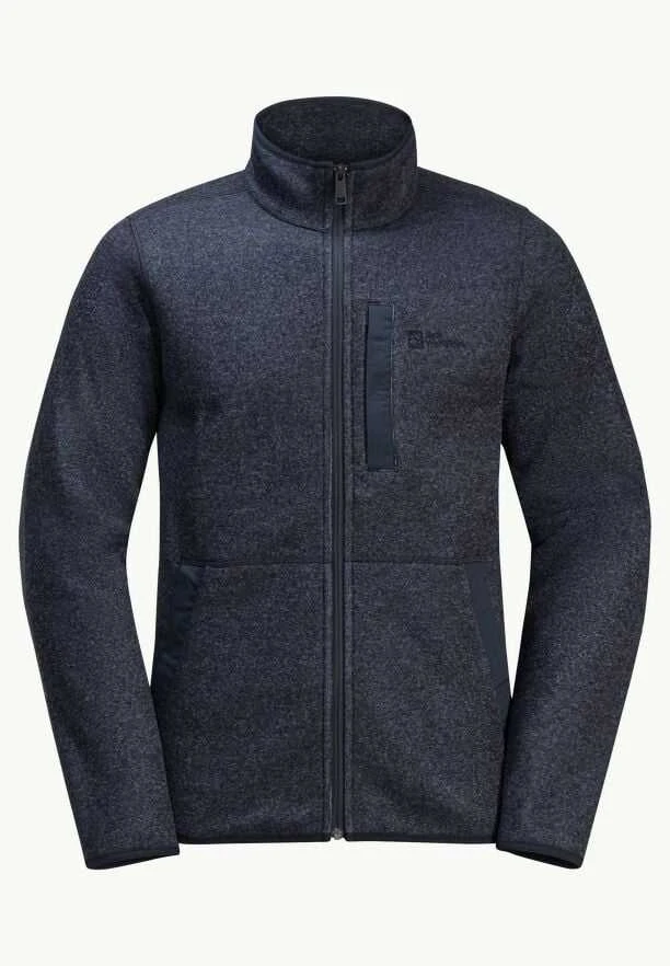 JackWolfskin Vyriškas Jack Wolfskin džemperis Tannenspur | tamsiai mėlynas