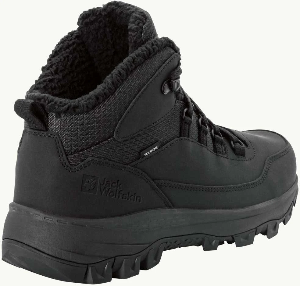 JackWolfskin Vyriški batai Jack Wolfskin Everquest Texapore Mid | juodi