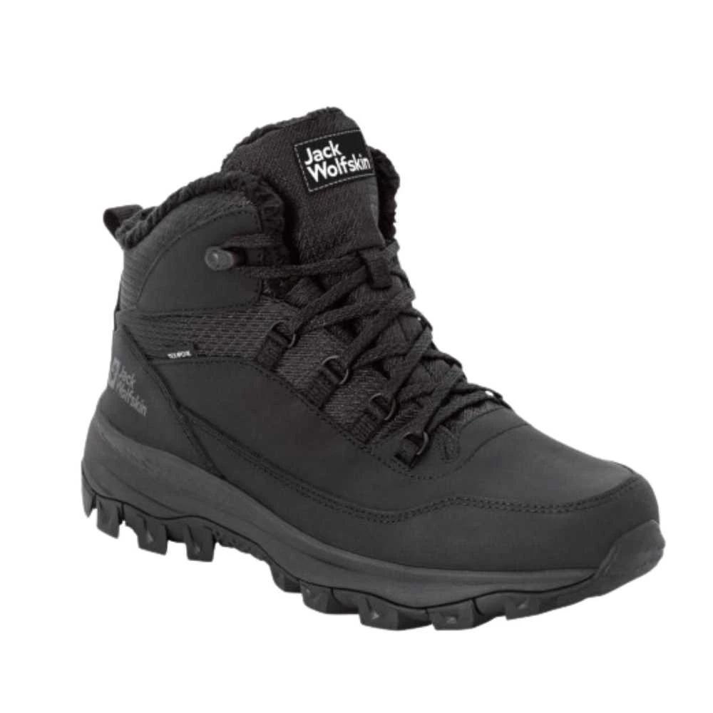 JackWolfskin Vyriški batai Jack Wolfskin Everquest Texapore Mid | juodi
