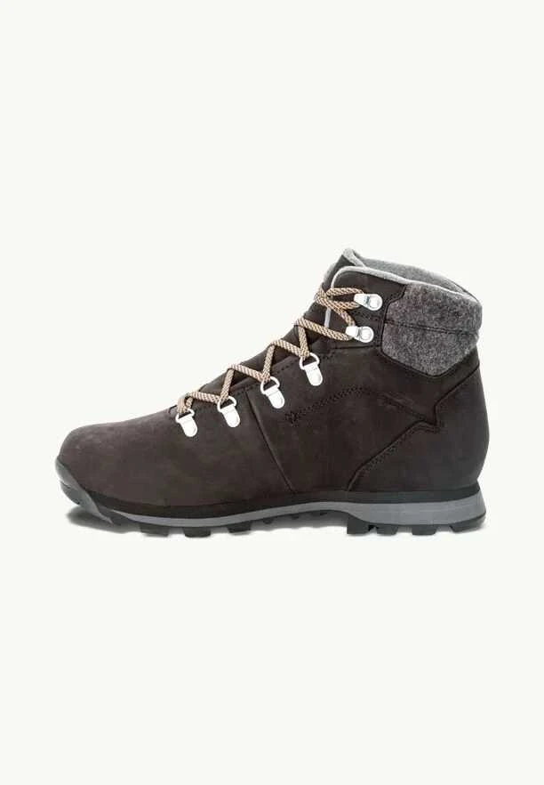 JackWolfskin Vyriški neperšlampami žieminiai batai Jack Wolfskin Thunder Bay Texapore Mid | phantom/pilkas