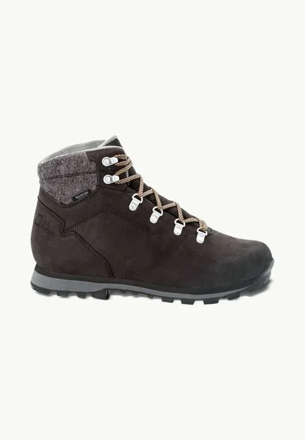 JackWolfskin Vyriški neperšlampami žieminiai batai Jack Wolfskin Thunder Bay Texapore Mid | phantom/pilkas