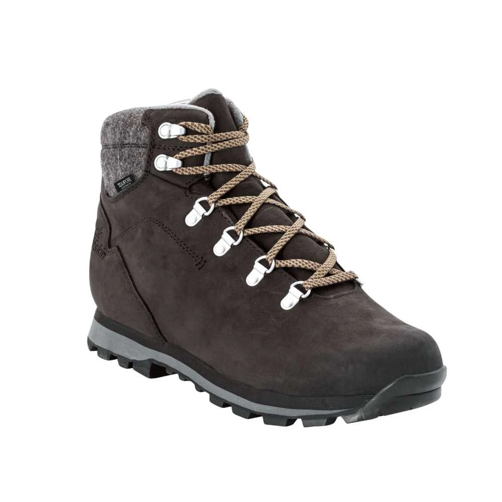 JackWolfskin Vyriški neperšlampami žieminiai batai Jack Wolfskin Thunder Bay Texapore Mid | phantom/pilkas