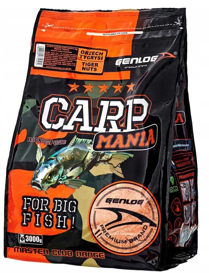 Jaukas karpiams Genlog CARP MANIA - tigrinis riešutas 3kg