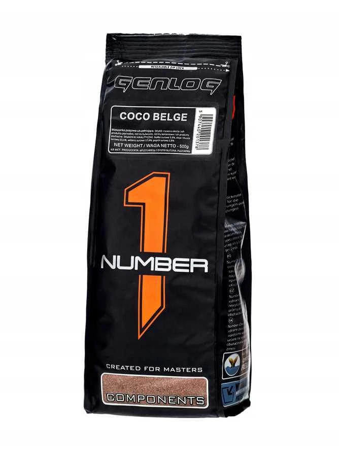 Jaukų priedas-aromatas Genlog Number1 - coco belge 0,5kg