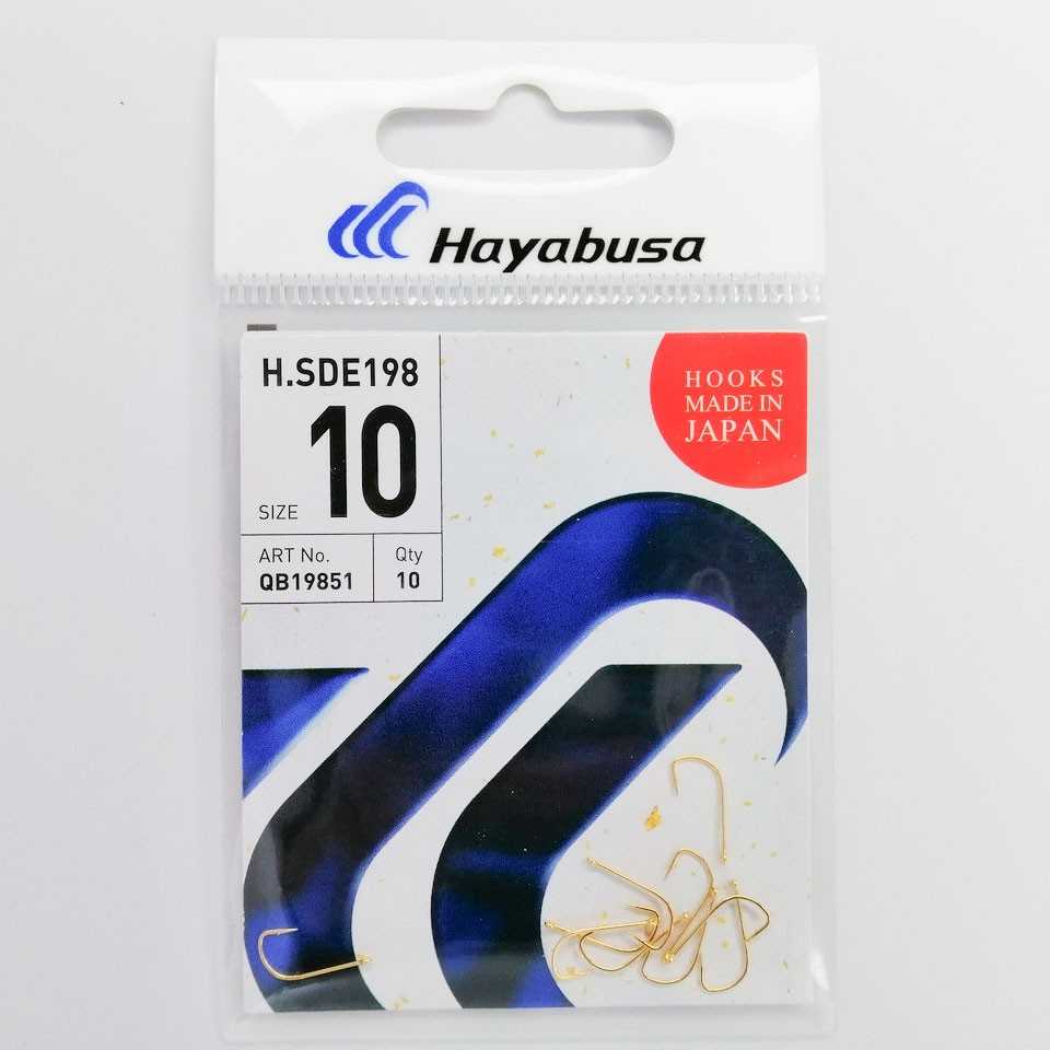 Kabliukai Hayabusa H.SDE 198 Gold Nr.9